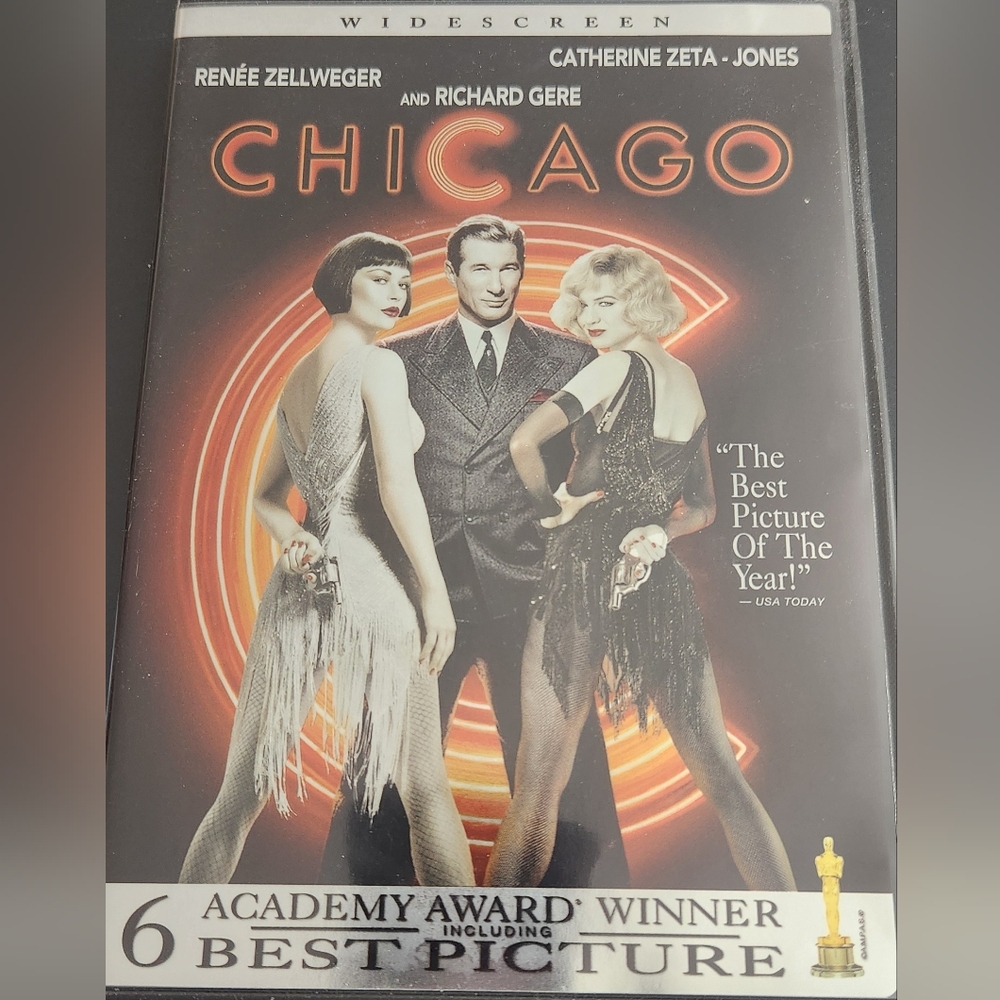 Chicago (DVD, 2003, Widescreen) NEVER USED - Picture 1 of 3